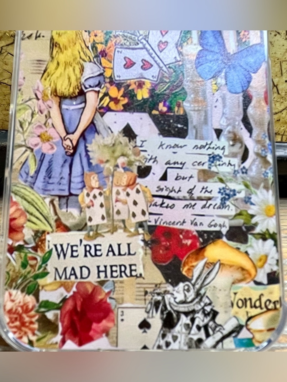 Alice in Wonderland Collage Clear iPhone 16 Case *See notes in description - Picture 7 of 7